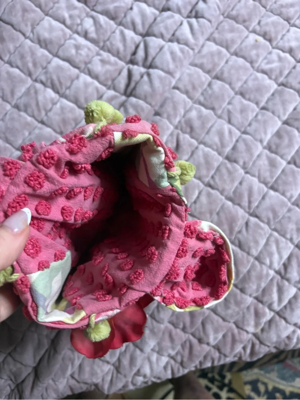Cute floral purse